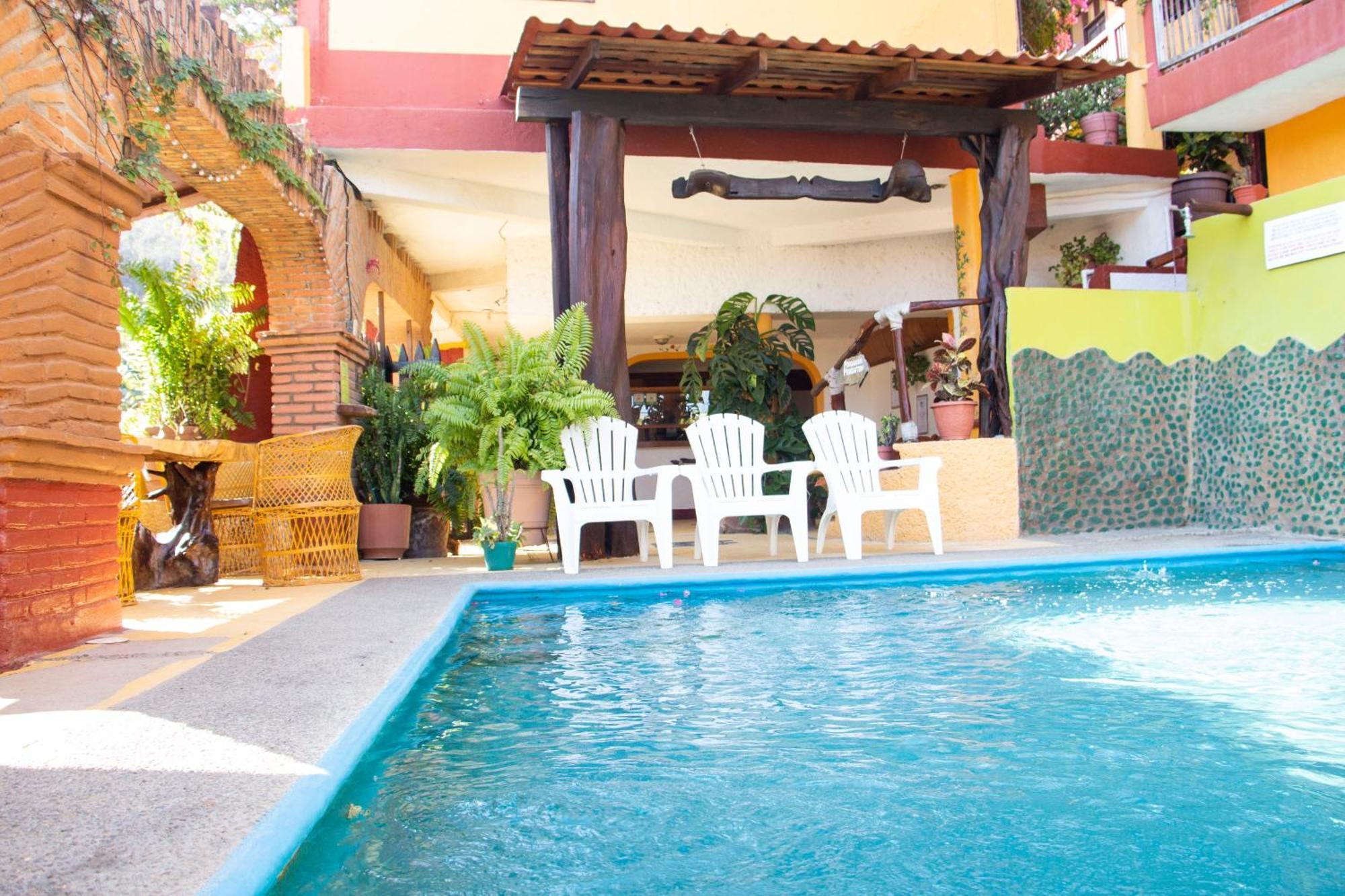 Hotel La Cabana Puerto Angel Ngoại thất bức ảnh