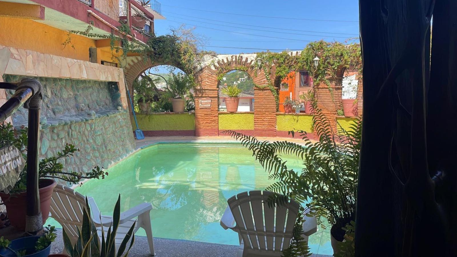 Hotel La Cabana Puerto Angel Ngoại thất bức ảnh