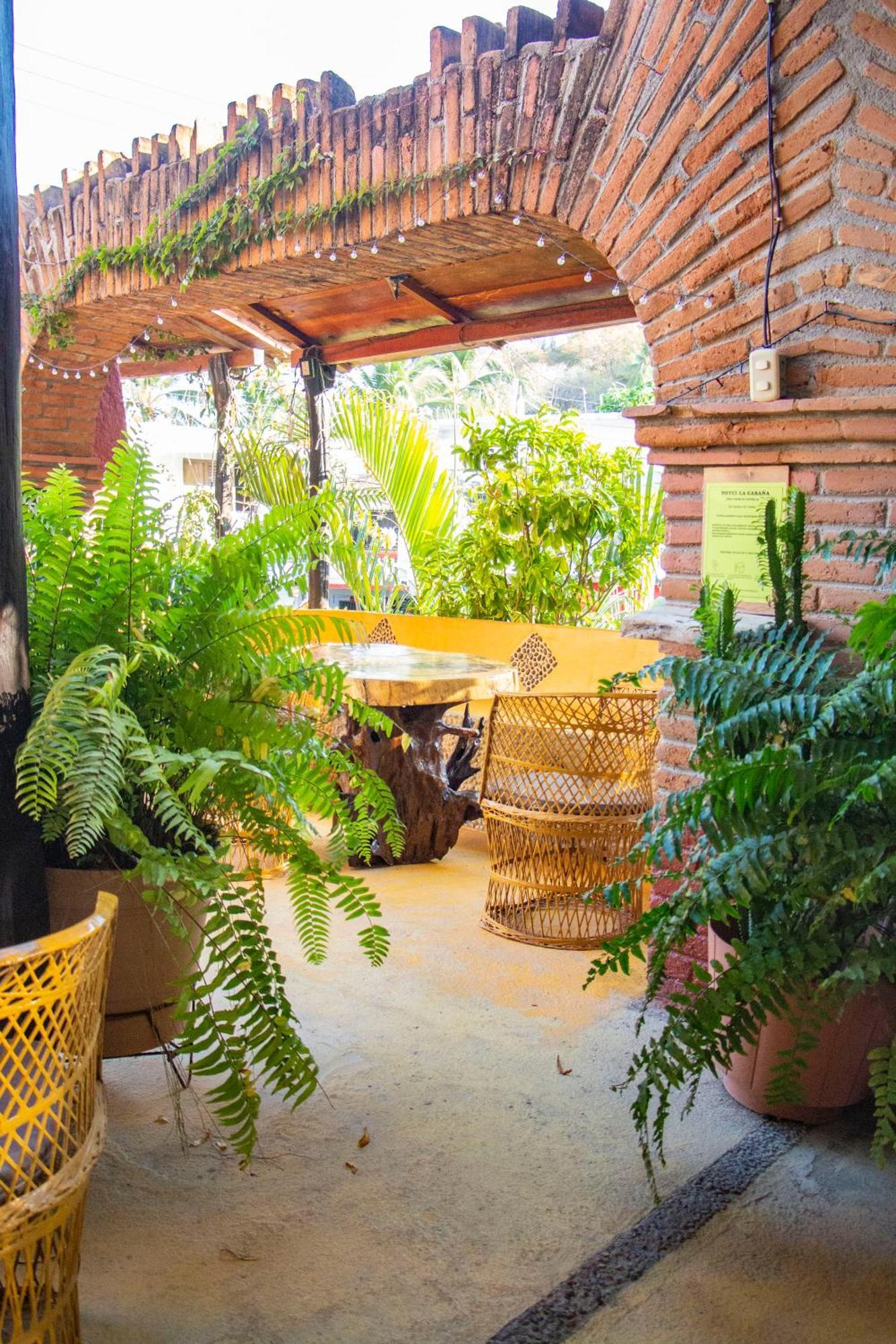 Hotel La Cabana Puerto Angel Ngoại thất bức ảnh
